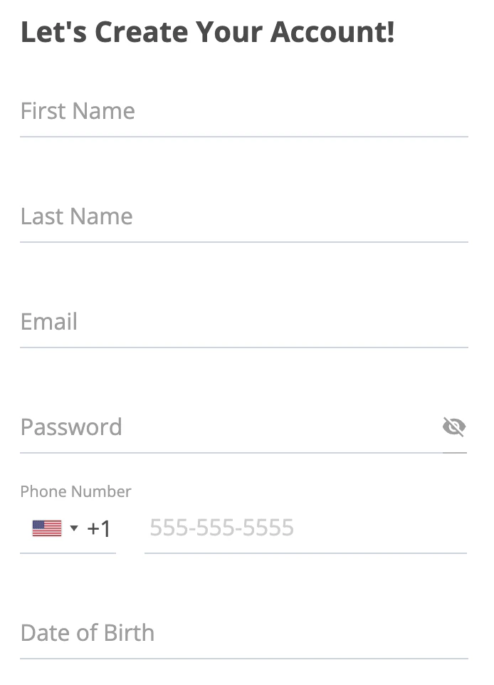 Registro de cuenta nueva y verificación en Wild Casino