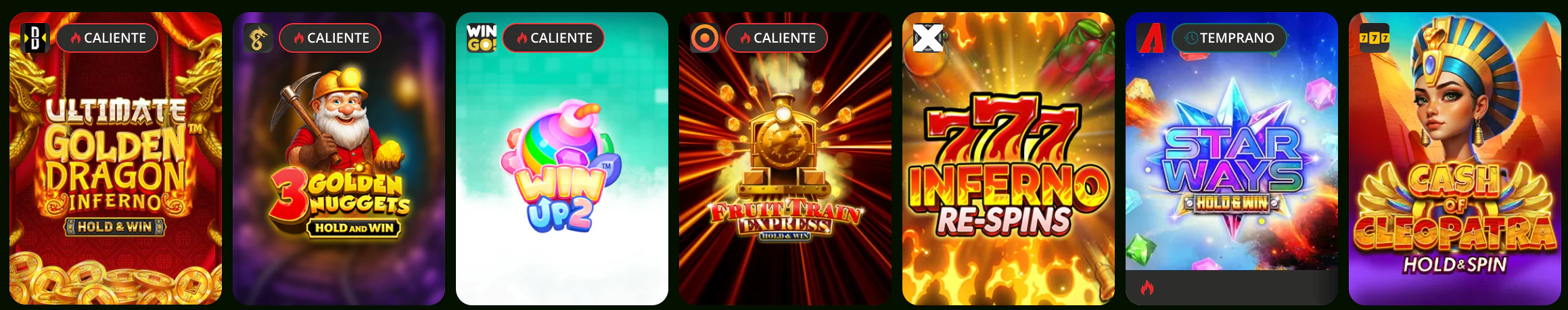 Selección de tragamonedas online y slots con jackpot en Wild Casino